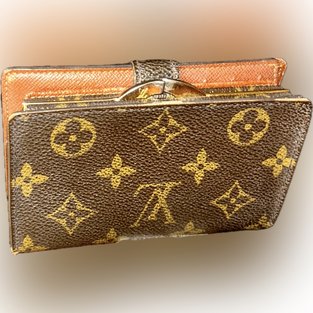 Louis Vuitton Vintage Monogram Wallet Kisslock Coin | TH0091 Made in France - Picture 2 of 8